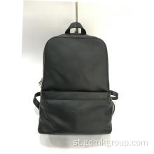 Men&#39;s Backpack Leather Backpack Business Computer Bag